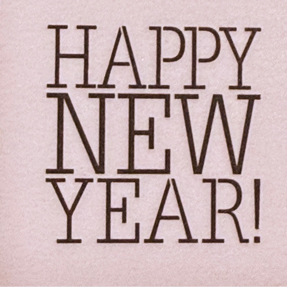 Happy New Year 🎆🎈 Holiday Stencil 12×12 - DIY Wall Art Craft (1 Sheet)